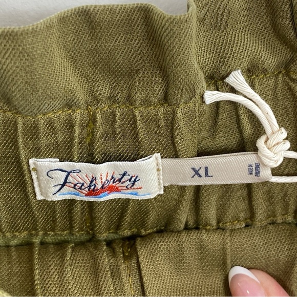 Faherty‎ Women's Arlie Olive Green Utility Mini Skirt Sz XL - Picture 6 of 15